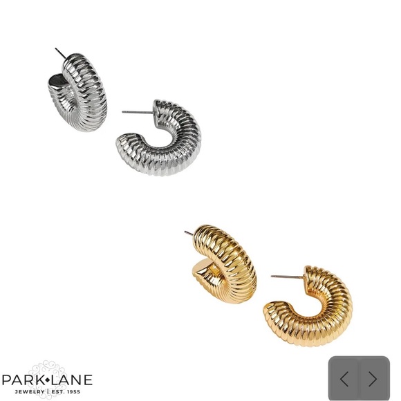 Park Lane “Embraceable” Earrings in Silver! BNIB!! - Picture 2 of 10